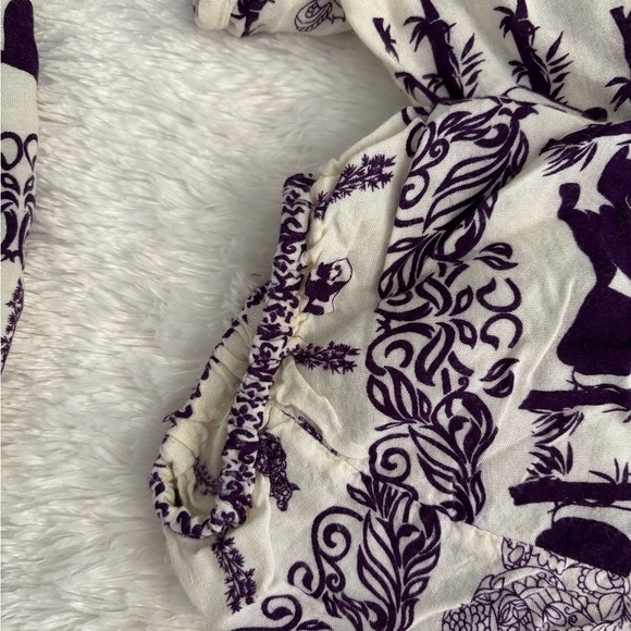 Kathmandu Imports Womens Size Large Pants Panda Pattern Lounge Pull on Rayon - Picture 6 of 10